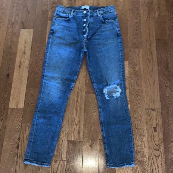 Agolde Nico High rise jeans size 29, washed once. Excellent condition. - Picture 4 of 5